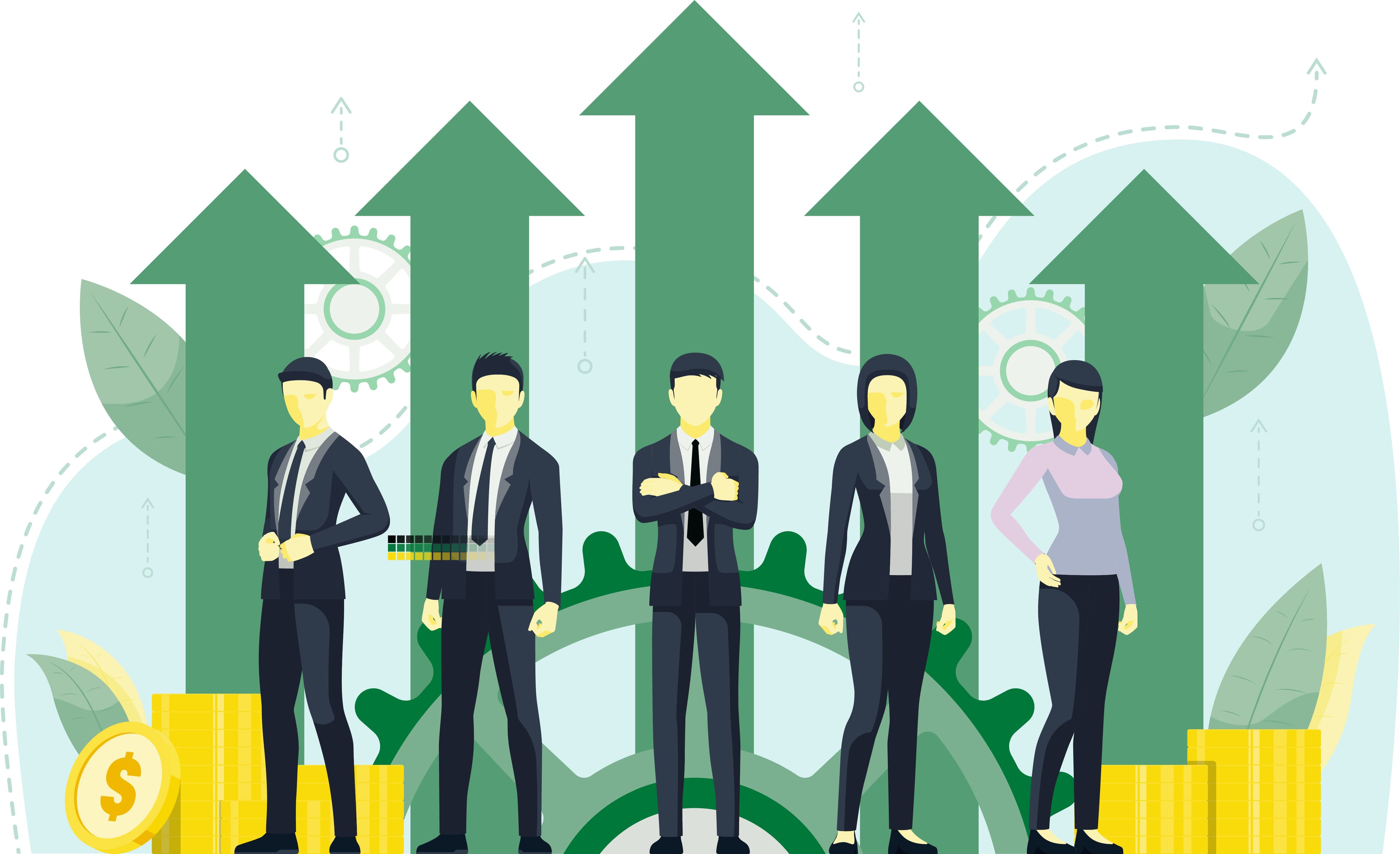 Growth-focused team of professionals